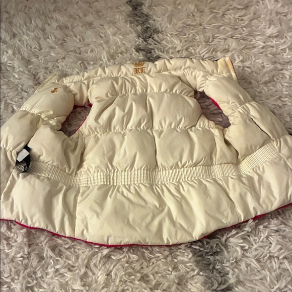 Pink Puffer Vest with Logo - Picture 4 of 7